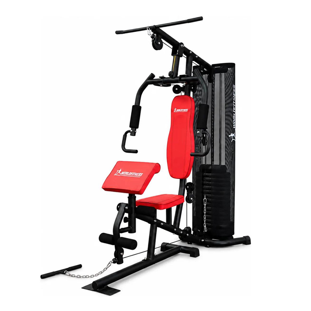 Multigimnasio 75kg C/estruct. P/lingotera World Fitness 7116