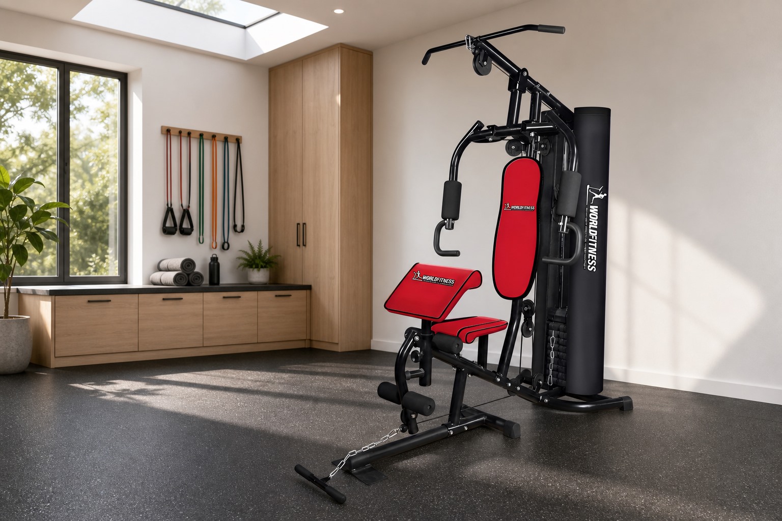 Multigimnasio M7116C 75 kg. con Lingotera